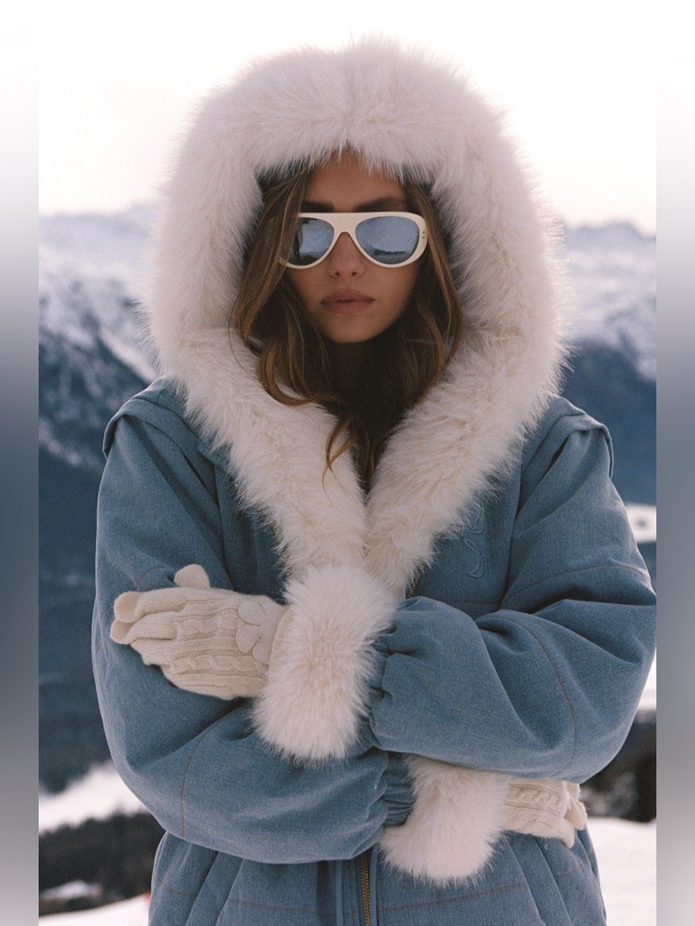 LOVESHACKFANCY x MAX MOI DEVA CONVERTIBLE JACKET